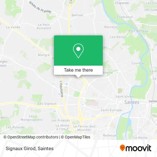 Signaux Girod map