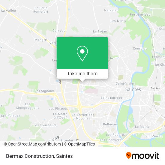 Bermax Construction map