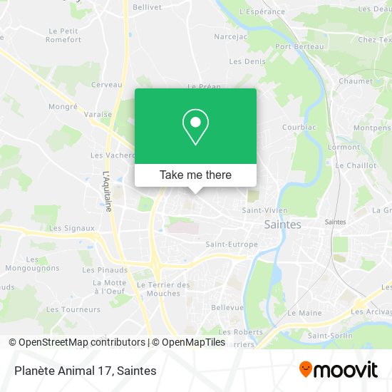 Planète Animal 17 map