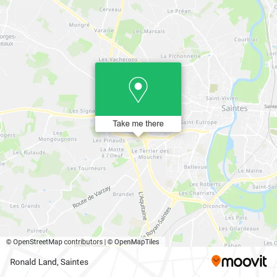 Ronald Land map