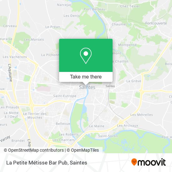 La Petite Métisse Bar Pub map