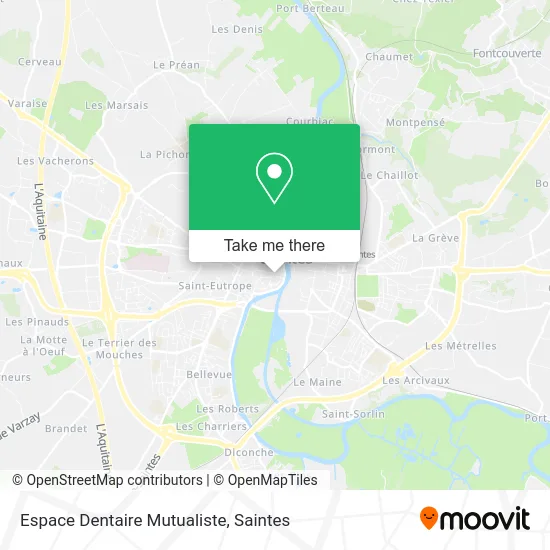Espace Dentaire Mutualiste map