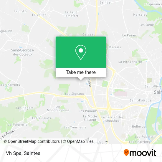 Vh Spa map