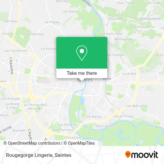 Rougegorge Lingerie map