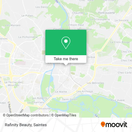Rafinity Beauty map