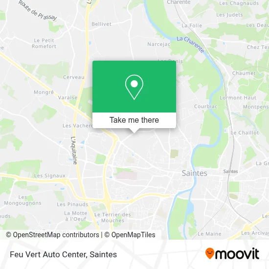 Feu Vert Auto Center map