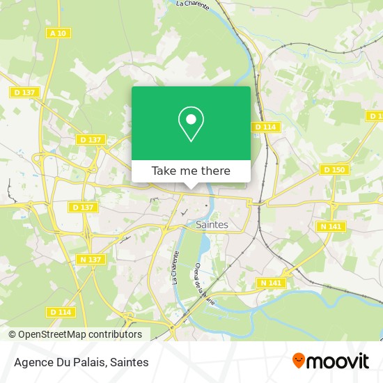 Agence Du Palais map