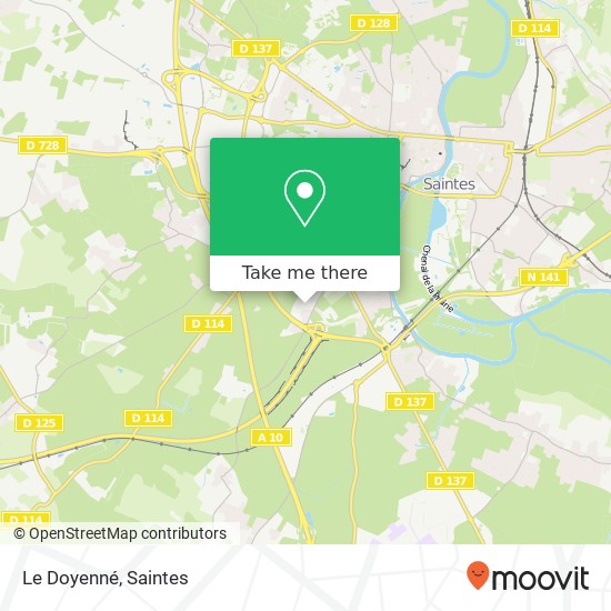 Mapa Le Doyenné