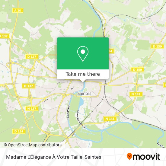 Madame L'Élégance À Votre Taille map