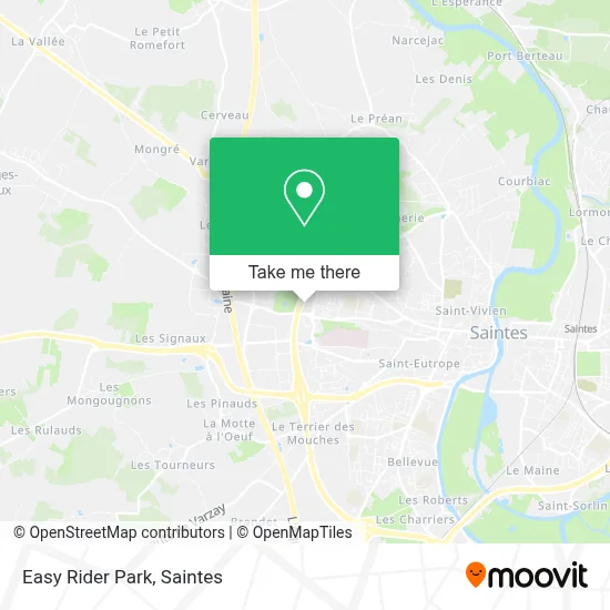 Easy Rider Park map