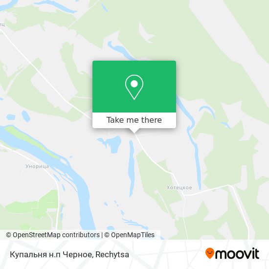 Купальня н.п Черное map