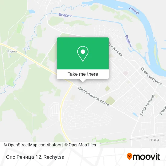 Опс Речица-12 map