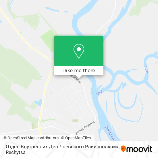 Отдел Внутренних Дел Лоевского Райисполкома map