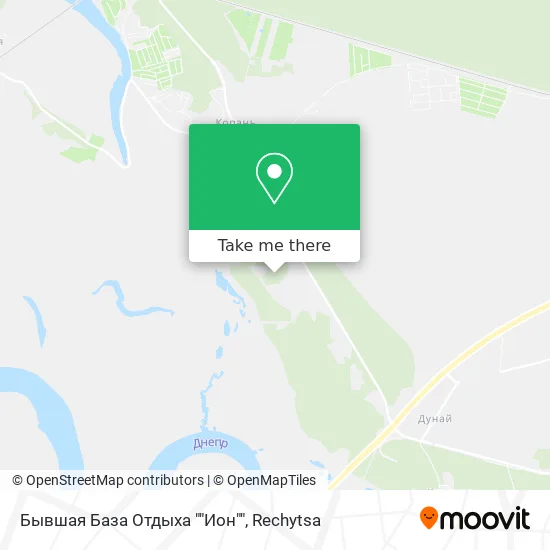 Бывшая База Отдыха ""Ион"" map