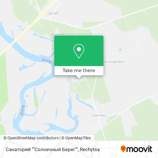 Санаторий ""Солнечный Берег"" map