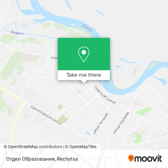 Отдел Образования map