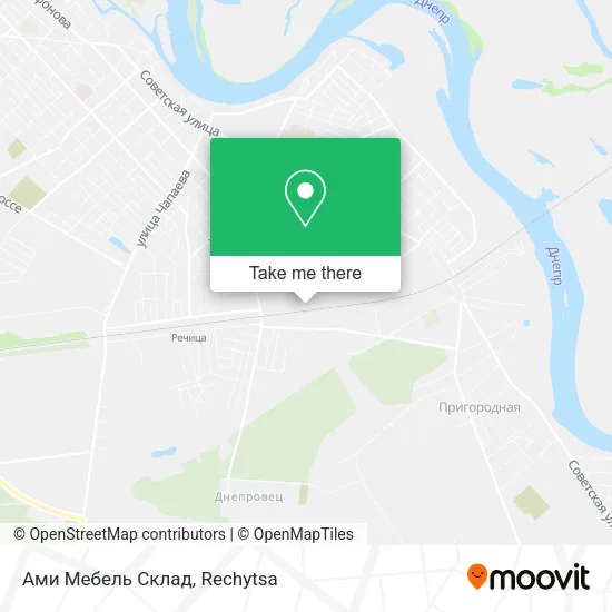 Ами Мебель Склад map