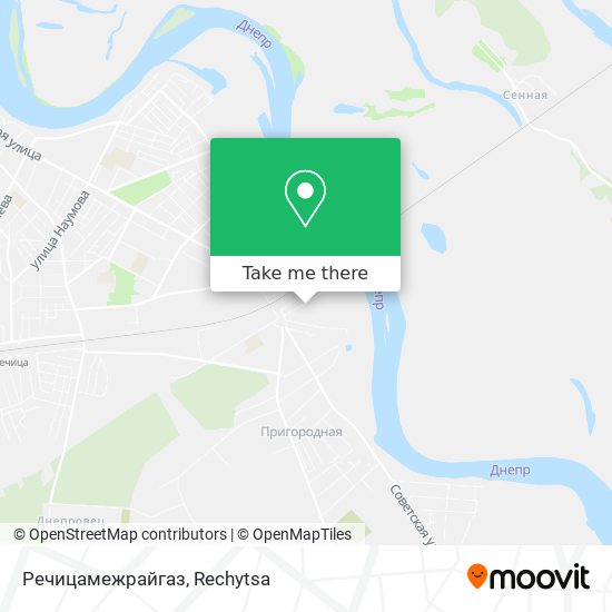 Речицамежрайгаз map