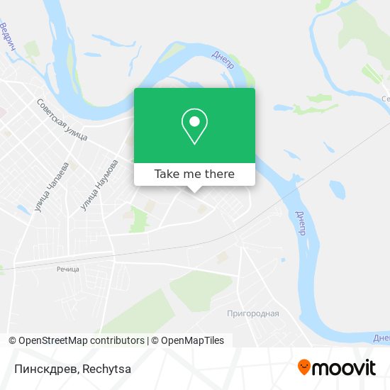 Пинскдрев map