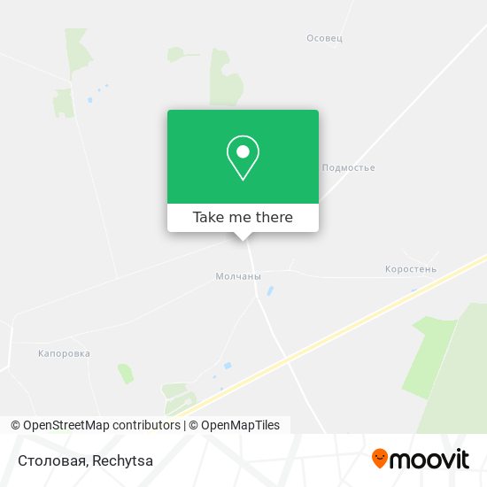 Столовая map