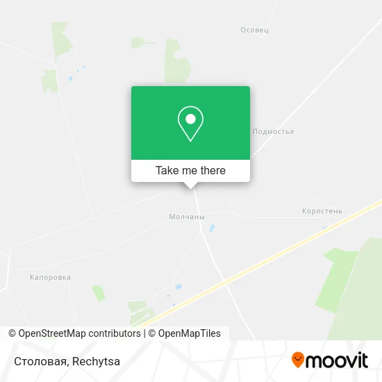 Столовая map