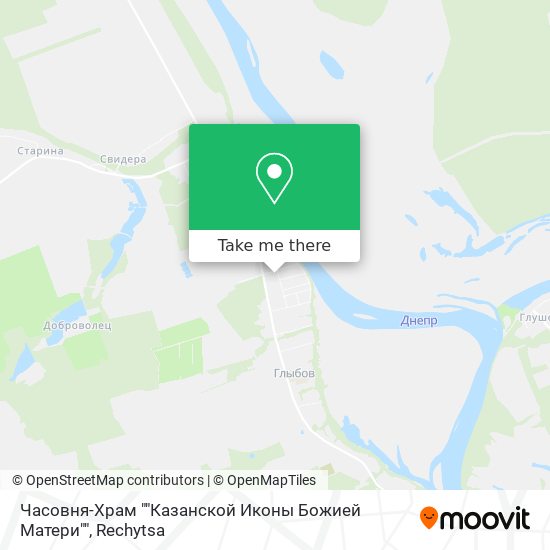 Часовня-Храм ""Казанской Иконы Божией Матери"" map