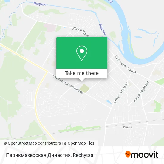 Парикмахерская Династия map