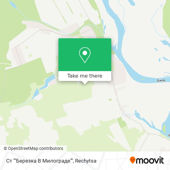 Ст ""Березка В Милограде"" map