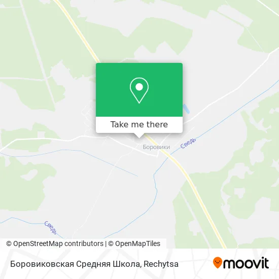 Боровиковская Средняя Школа map