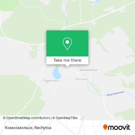 Комсомольск map