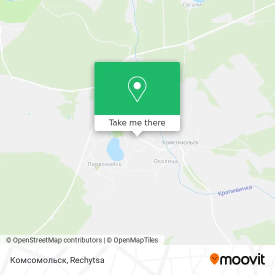 Комсомольск map