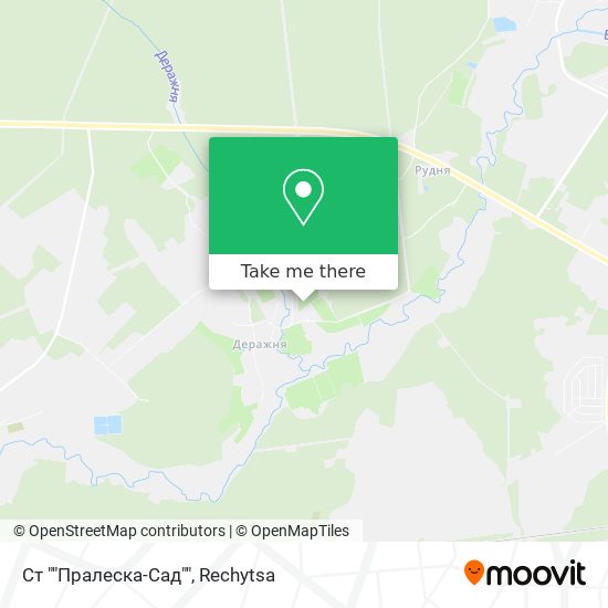 Ст ""Пралеска-Сад"" map