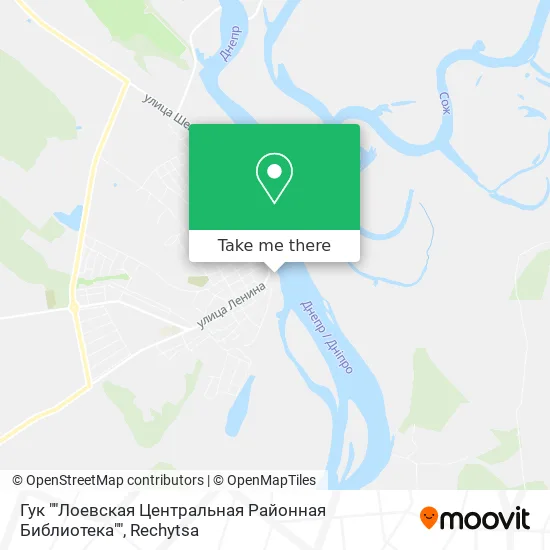 Гук ""Лоевская Центральная Районная Библиотека"" map