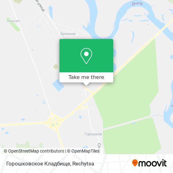 Горошковское Кладбище map