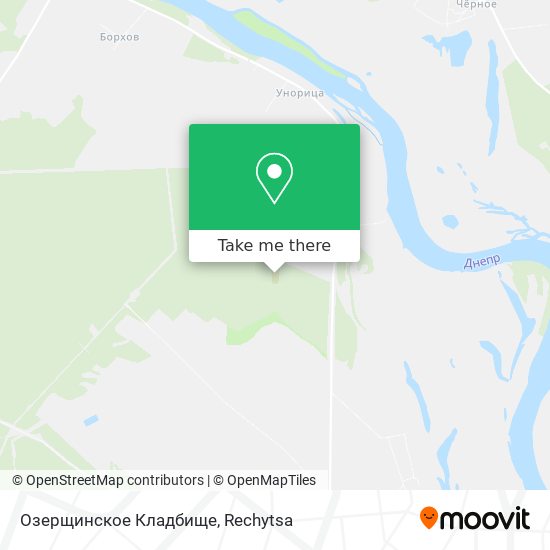 Озерщинское Кладбище map