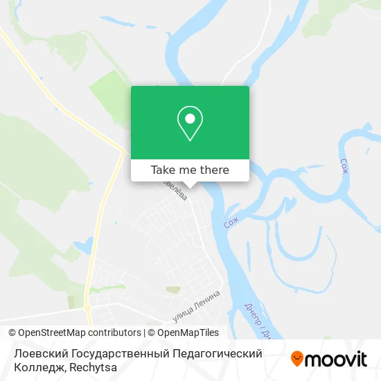 Лоевский Государственный Педагогический Колледж map