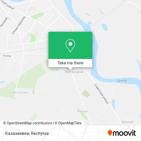 Казазаевка map