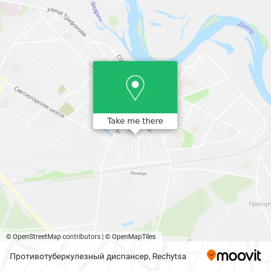Противотуберкулезный диспансер map