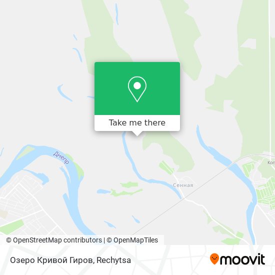 Озеро Кривой Гиров map