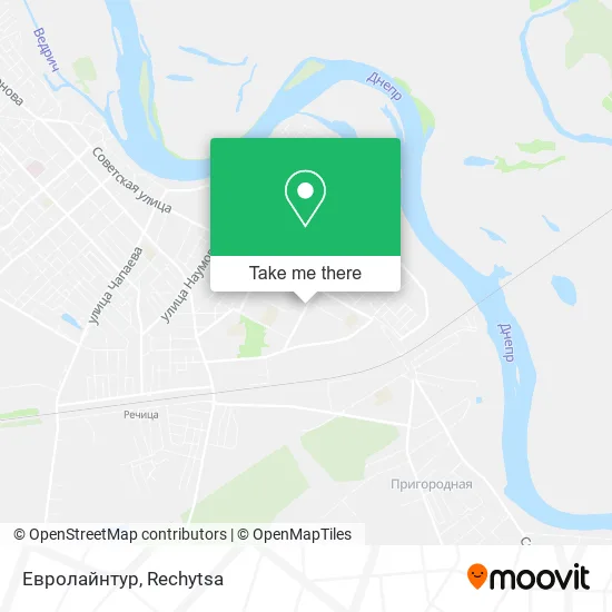 Евролайнтур map