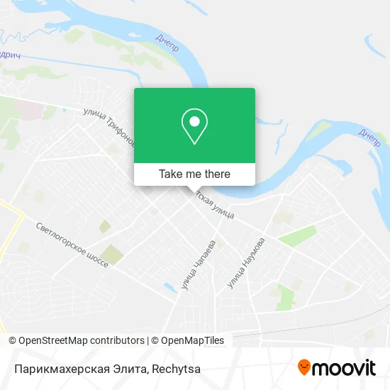 Парикмахерская Элита map