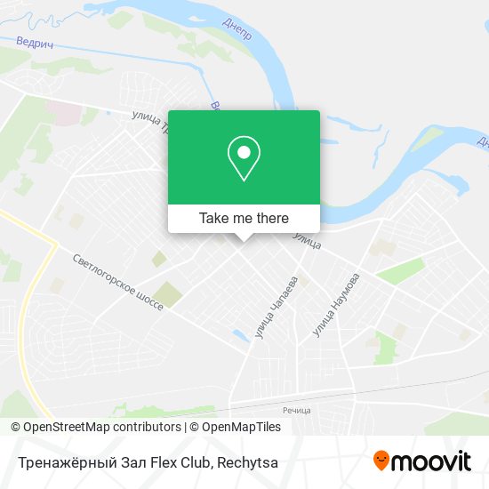 Тренажёрный Зал Flex Club map