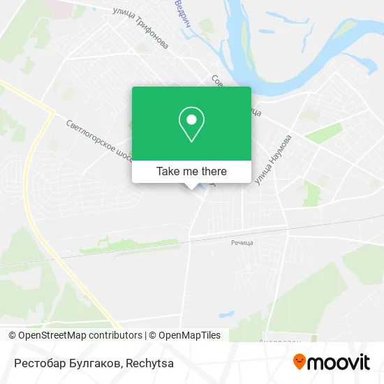 Рестобар Булгаков map