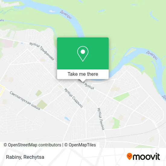 Rabiny map