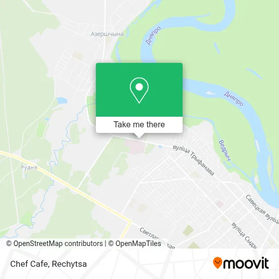 Chef Cafe map