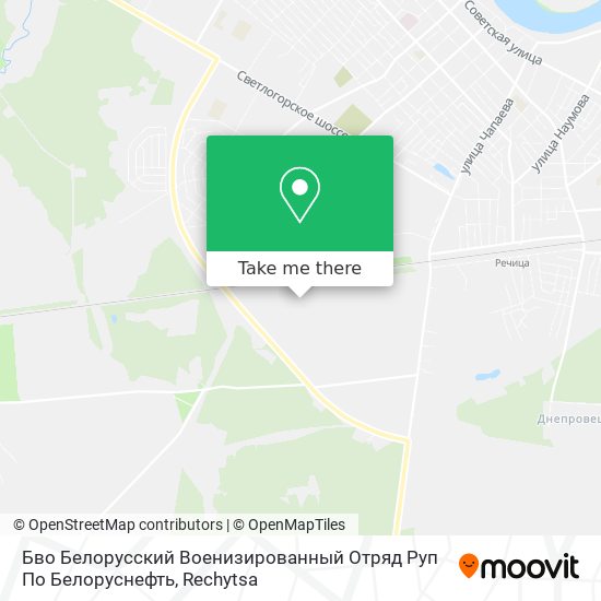 Бво Белорусский Военизированный Отряд Руп По Белоруснефть map