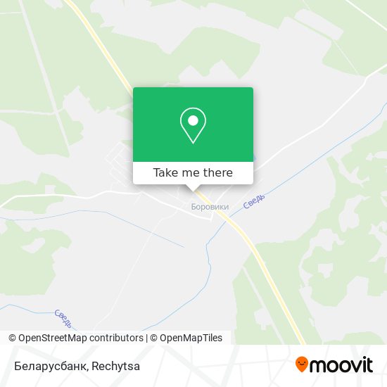 Беларусбанк map