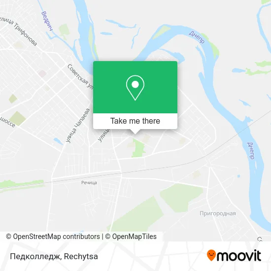 Педколледж map
