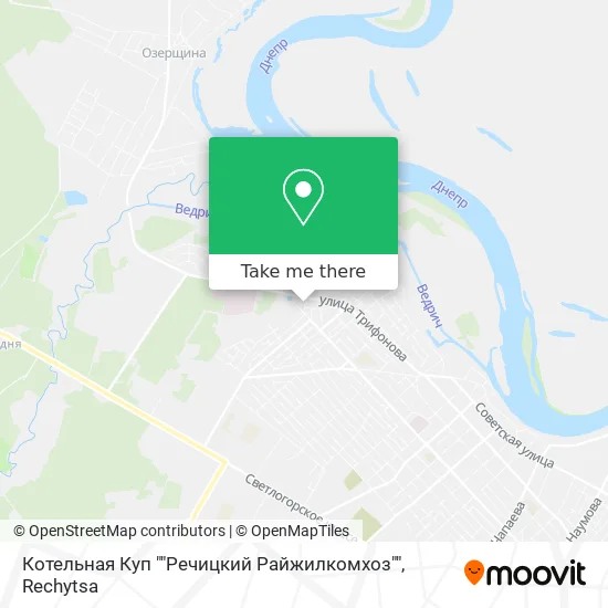 Котельная Куп ""Речицкий Райжилкомхоз"" map