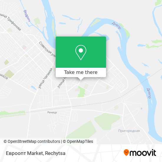 Евроопт Market map